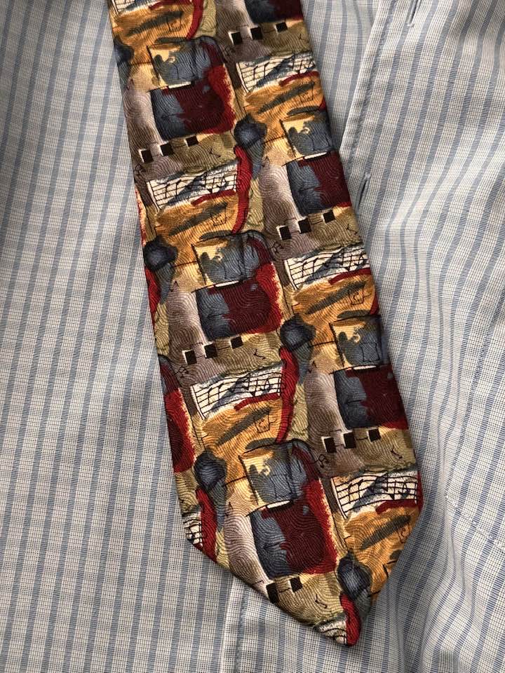 Photo of a Jerry Garcia designed tie
