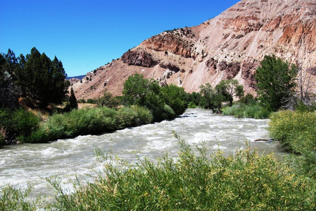 Photo of the Sevier River in Utah