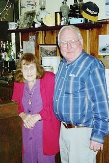Ralph and Olga at "The Joint" in Randsburg, CA