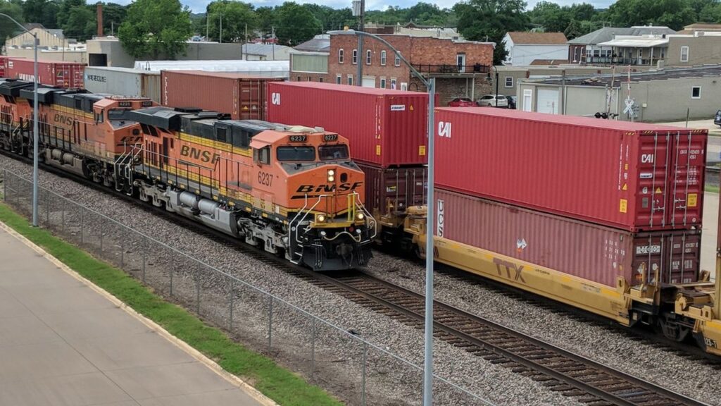 trains in Ft. Madison, Iowa