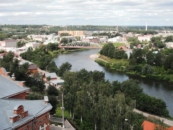 Kruger River and city 