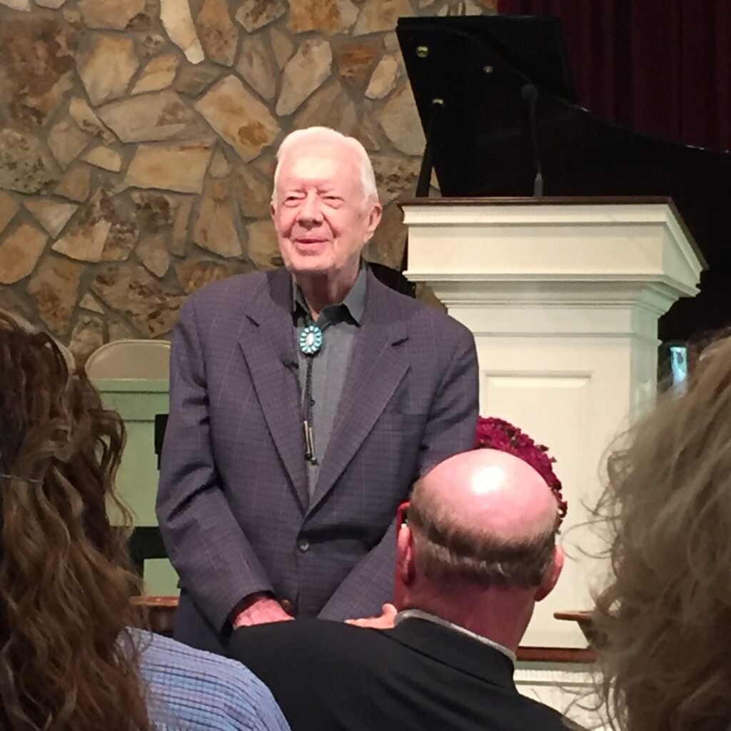 Jimmy Carter teaching Sunday School 