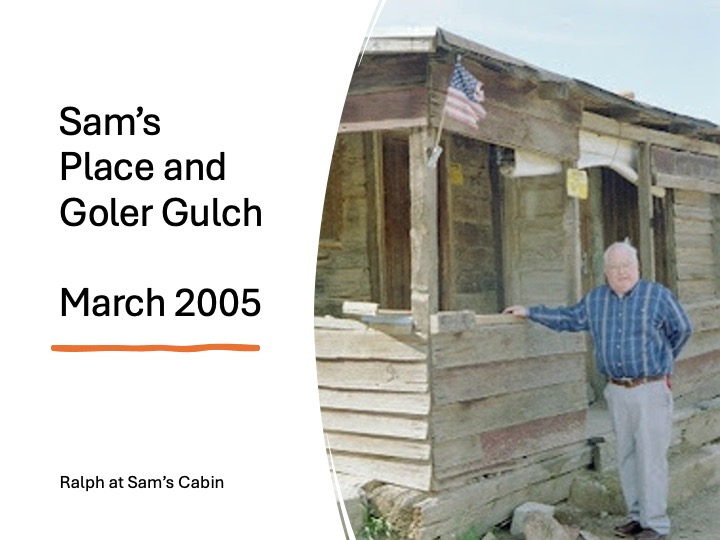 Ralph at Sam's Cabin in the Majovie, near Randsburg, CA