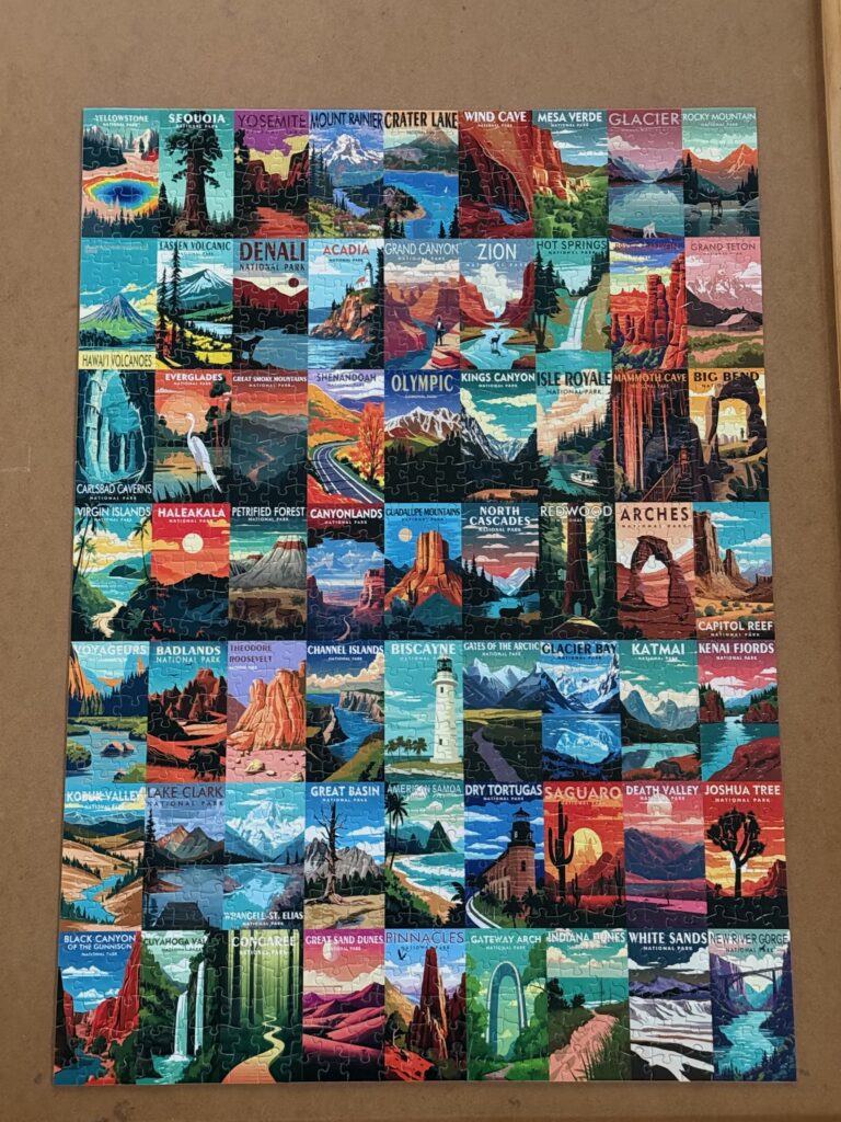 National park puzzle