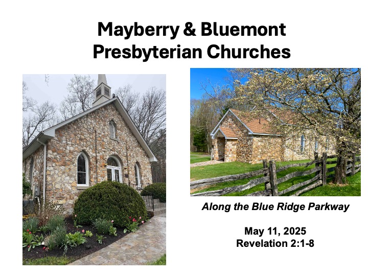 Title Slide with photo of two rock churches
