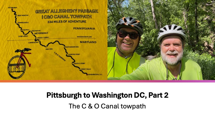 Title slide with a photo of the author and his brother