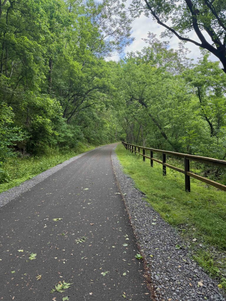 Western Maryland RR bike trail