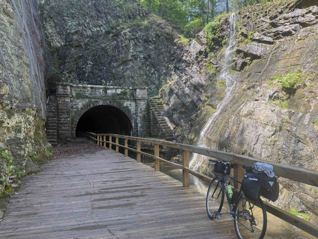 Paw Paw Tunnel walkway