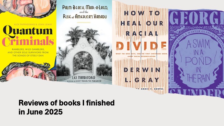 Title slide with book covers