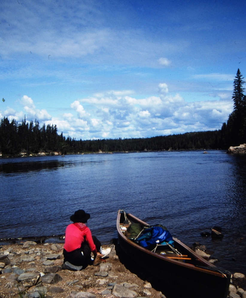 Missinabi River canoe trip, 1992