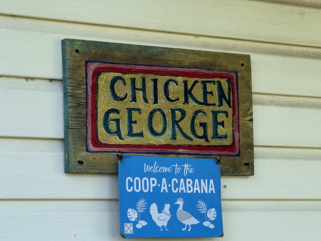 Chicken George sign