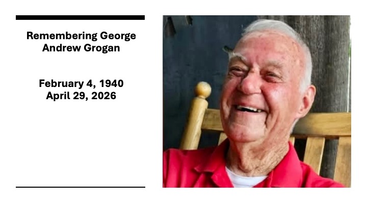 Title slide with photo of George Gorgan