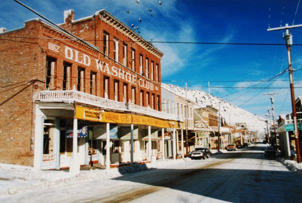C Street, Virginia City, Winter 1988