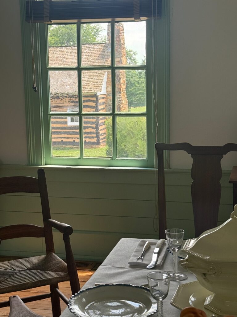 Patrick Henry's dining room 