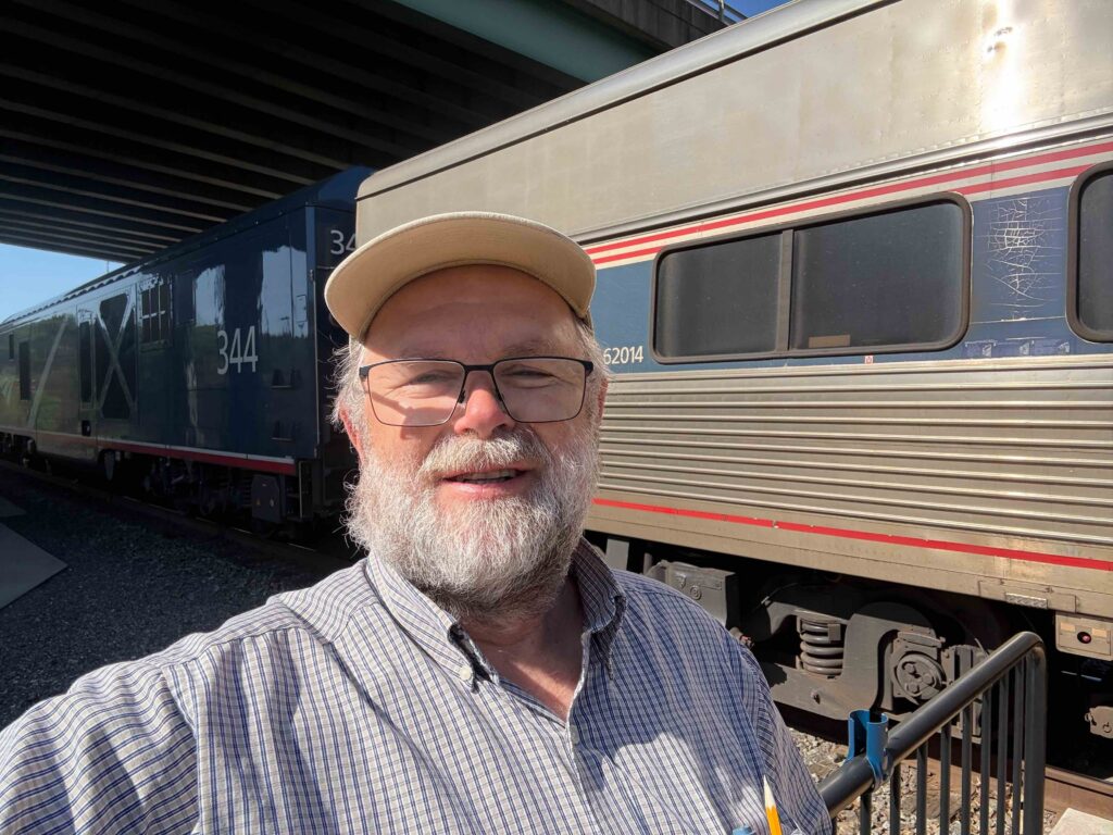 Selie by train